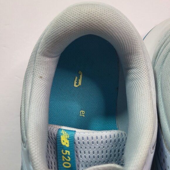 New Balance 520v7 Lace-Up Running Shoes Light Blue Women's Size 11 - Picture 3 of 16